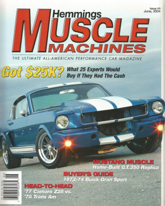 HEMMINGS MUSCLE MACHINES 2004 JUNE - Z vs TA, GT350R